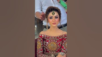 Kashees Bridal Makeup Tutorial & Hair style Step by step||#makeup #kashees #beauty #hairdo