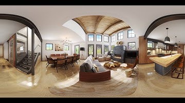 360 walkthrough & interactive virtual tour of interior space.