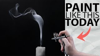 PAINT Realistic Looking SMOKE | NEW Airbrush Tutorial