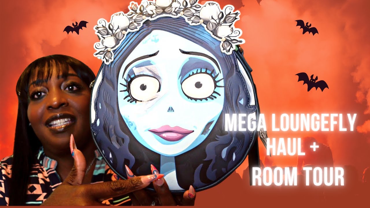 INSANE LOUNGEFLY HAUL | HOW I DISPLAY & STORE MY COLLECTION #loungefly #loungeflycollection