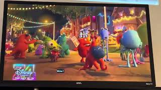 Monsters University 2013 Pig Chase Disney Channel Airing