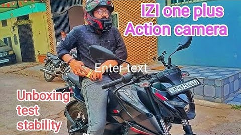 IZI one plus Action camera Under ₹ 10,000 #actioncamera #motovlog #bikelover #bikeride #motovlogger