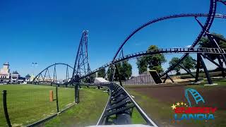 HYPERION Mega Coaster ^^ POV ^^ Premier Test - Energylandia Amusement Park Poland