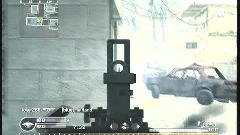CoD4 - M60E4 Match, FFA on Crash