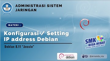Konfigurasi IP Address - Linux Debian