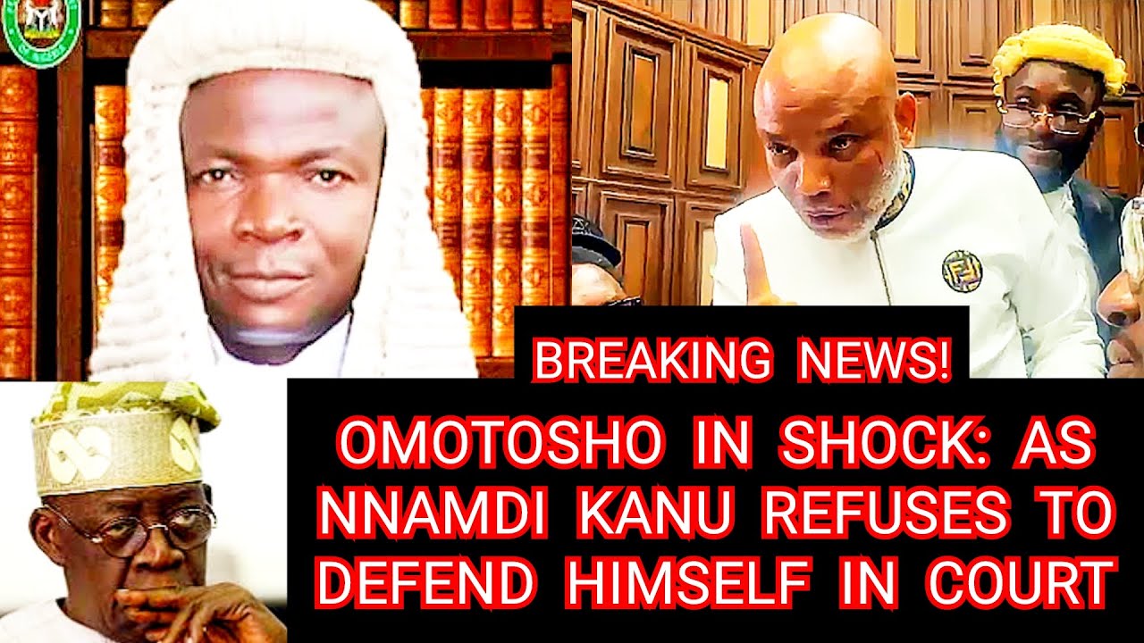Nnamdi Kanu withdraws 23 man Witness List: Refuse to Enter his Defense ...
