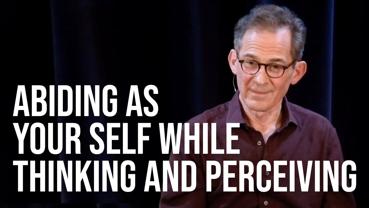 Do We Need to Stop Thought to Abide as Being?