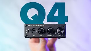 FINALMENTE: DAC/AMP DE MESA por R$200! Fosi Audio DAC-Q4