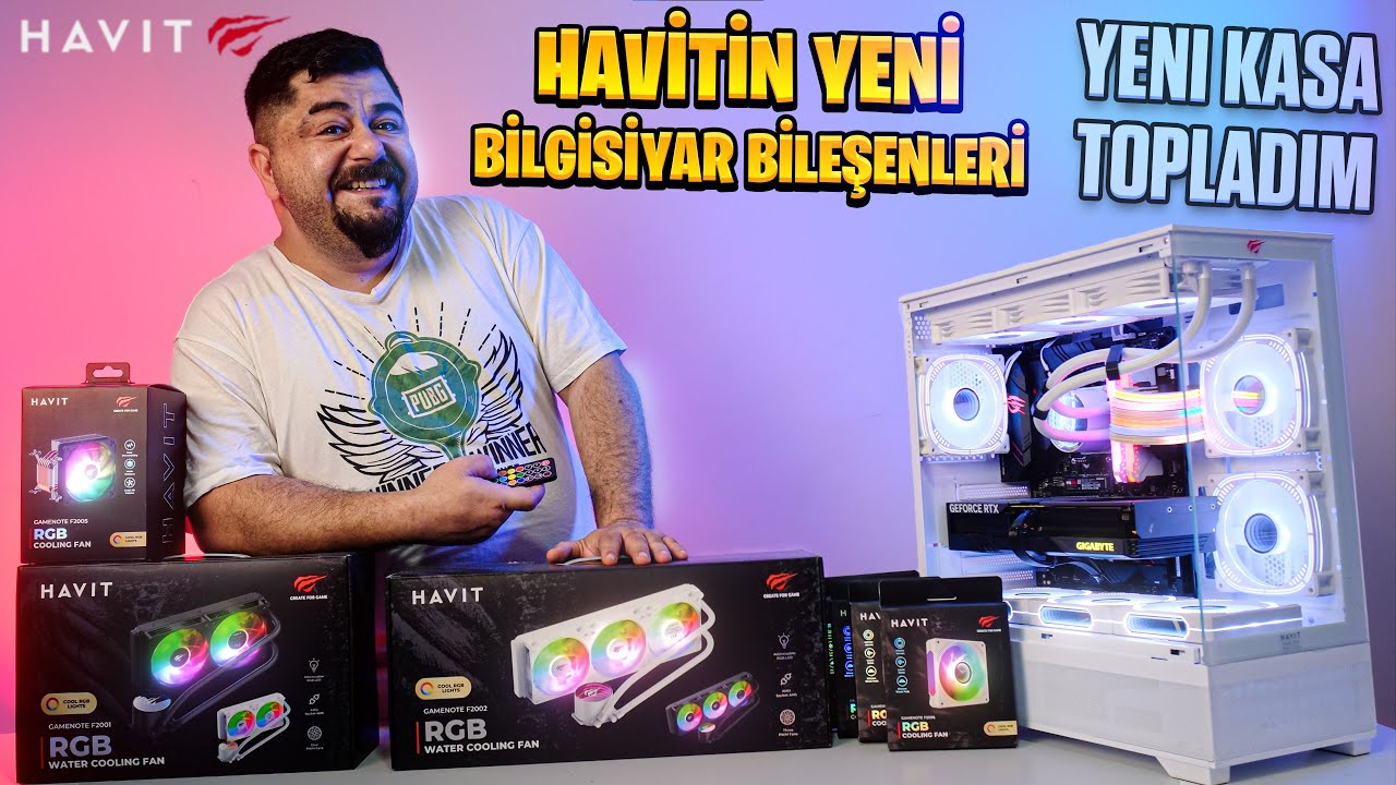 Havit'in Yeni PC Bileşenleriyle Kasa Topladım | F/P Pc Toplayacaklar Buraya!!!
