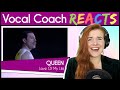 Vocal Coach reacts to Queen - Love Of My Life (Freddie Mercury Live)