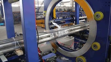 Automatic Orbital Horizontal Film Wrapping Machine for Stainless Steel Tube