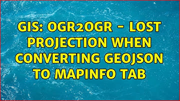 GIS: ogr2ogr - Lost projection when converting geojson to MapInfo Tab (2 Solutions!!)