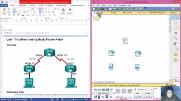 4.3.1.6 Lab - Troubleshooting Basic Frame Relay