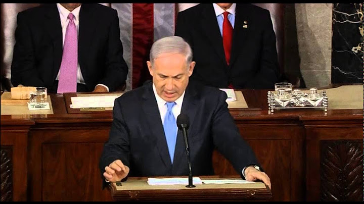 מתוך נאום רה''מ נתניהו הקונגרס   צילום House TV, רויטרס
