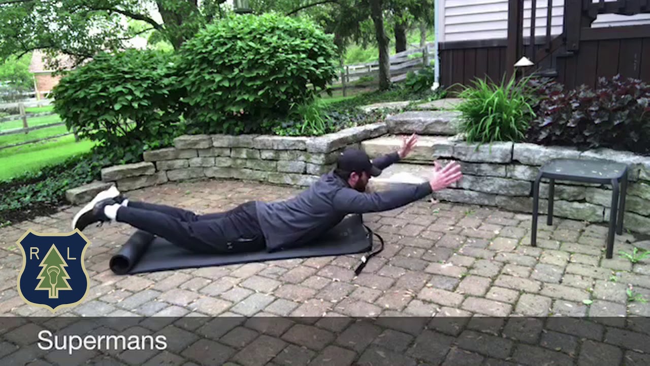 Beginner Upper Body Workout 1 Rooted Lacrosse YouTube