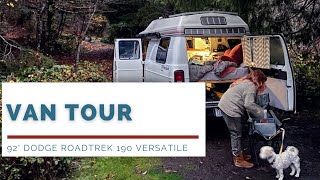 Meet Frankie  92 Roadtrek 190 Versatile Van Tour