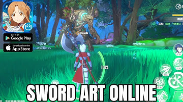 Sword Art Online Black Swordsman: Ace CBT 2021 Gameplay Part #4 - Android/IOS