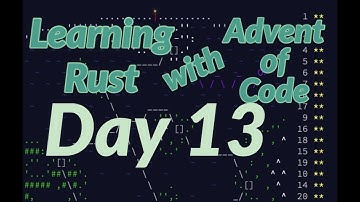 Advent of Code 2021 - Day 13 - Rustlang