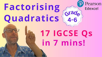 Practice: 17 Quick Fire IGCSE Questions #igcsemaths #factorisation