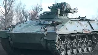 Impressions of a Russian mechanic from the Ukrainian Army Marder infantry fighting vehicle