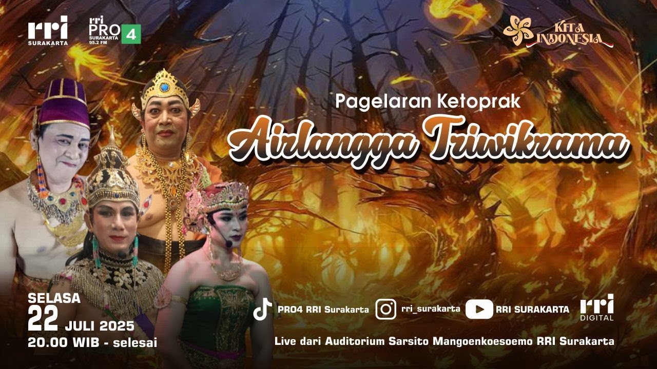 AIRLANGGA TRIWIKRAMA || Kethoprak RRI Surakarta