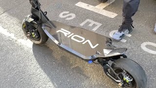 Rion 2 Race 19000W la plus puissante des trottinettes électrique jamais essayé en France