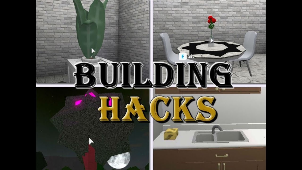 Building Hacks Welcome To Bloxburg Youtube