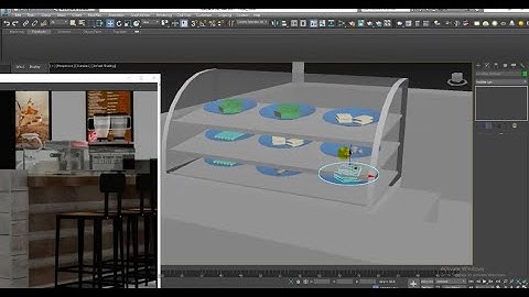 3DsMax Tutorials, Learn 3D Modeling a Food Stall from Scratch in 3dsmax ( Part 3)