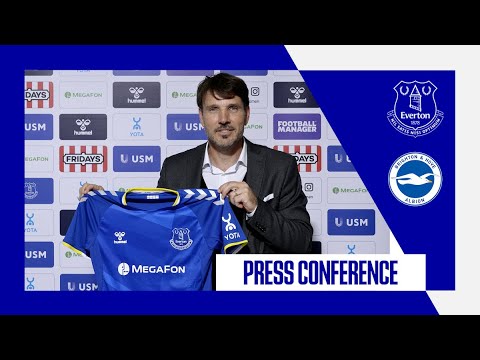 JEAN-LUC VASSEURS ERSTE PRESSEKONFERENZ ALS EVERTON WOMEN MANAGER!