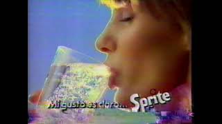 Comercial Sprite, Mi Gusto Es Claro 1989