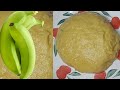 How to make fufu with plantain smooth and starchy swallow with plantain