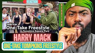 Harry Mack - One Take Freestyle (Tompkins Square Park) | FIRST TIME REACTION