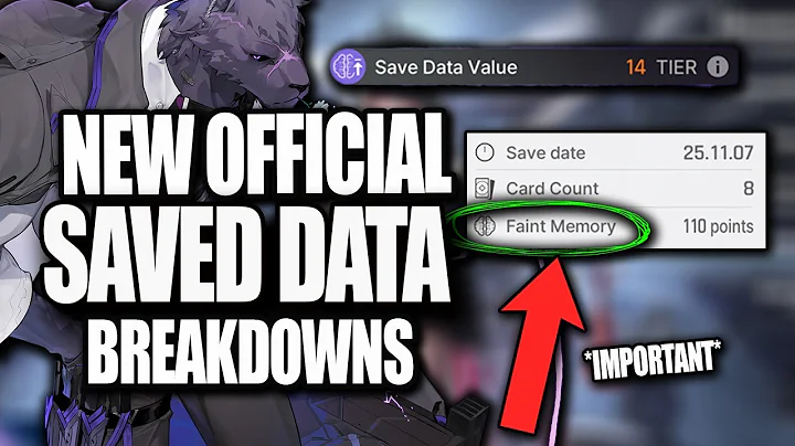 This Is How Saved Data Works OFFICIALLY! Breakdown Chaos Zero Nightmare