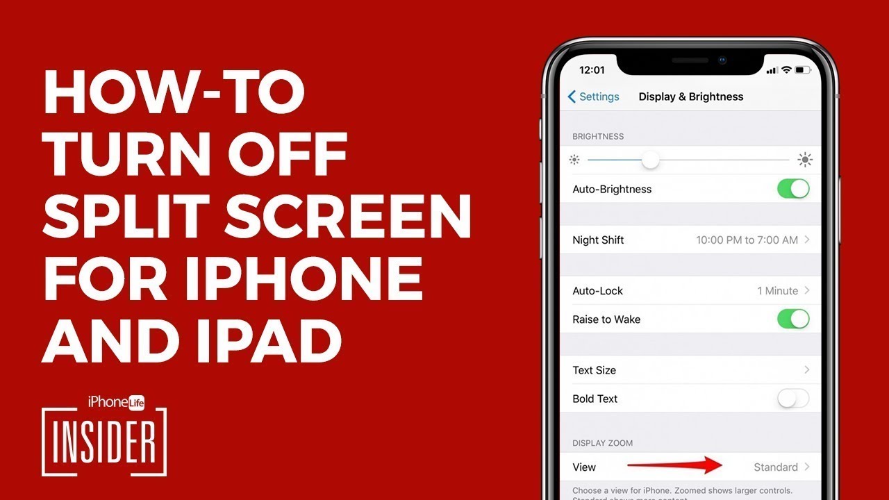 How to Get Rid of Split Screen on iPad & iPhone (UPDATED 2022) - YouTube