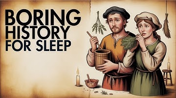What HYGIENE Was Like in Medieval Times and more | Boring History For Sleep
