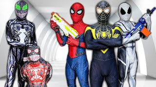 TEAM SPIDER-MAN vs ALIEN SUPERHERO | Rescue The GOOD HERO From JOKER ( Epic Live Action )