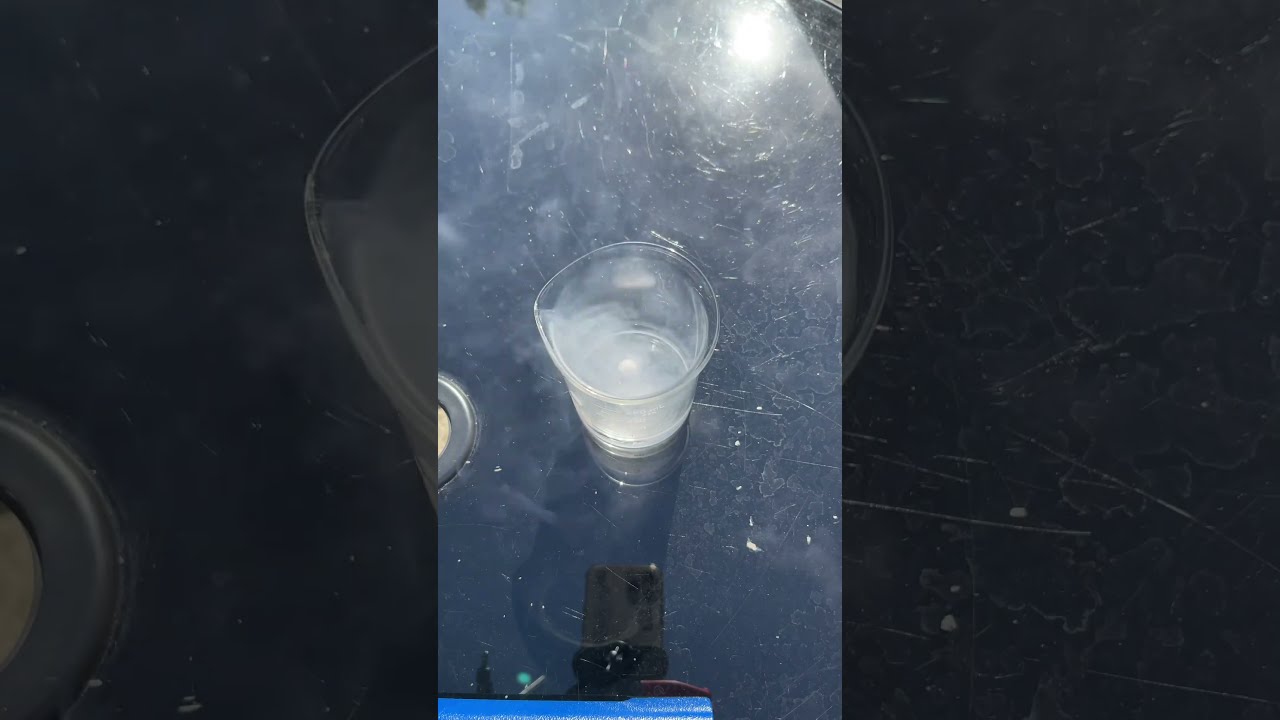 Sodium metal + hydrochloric acid 💥 #science #experiment #chemistry #fire