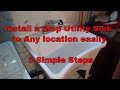 Diy Utility Laundry sink install | slop Wash Utility Sink installation in basement