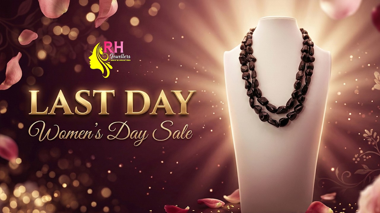 Womens Day Special Jewellery Sale Last Day Silver 1 Grm Gold Pearls Corals Collection | RH Jewellers