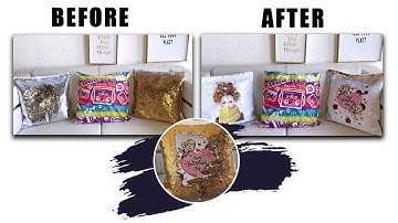 How to Sublimate Sequin Pillow Case
