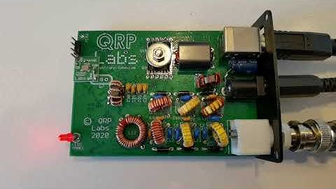 QDX: new digital transceiver kit by QRP Labs