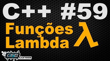 Curso de C++ #59 - Funções Lambda - C++11 (C++ moderno)