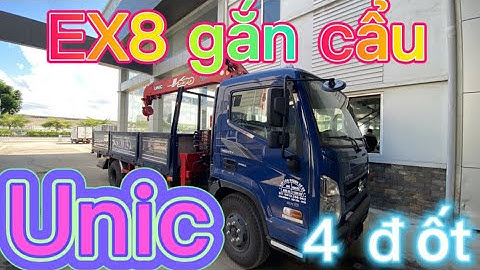 EX8L gắn cẩu UNIC cực chất… LH: 0983332282 #xetaimienbac #h150 #110sp #Ex8