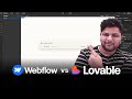 Webflow vs Lovable - find the best website builder for your marketing site