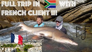 A Full Shore based  fishing tour in South Africa! Targeting big sharks! // Duvan Fishing Charters screenshot 4