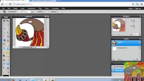 How to make icons using pixlr