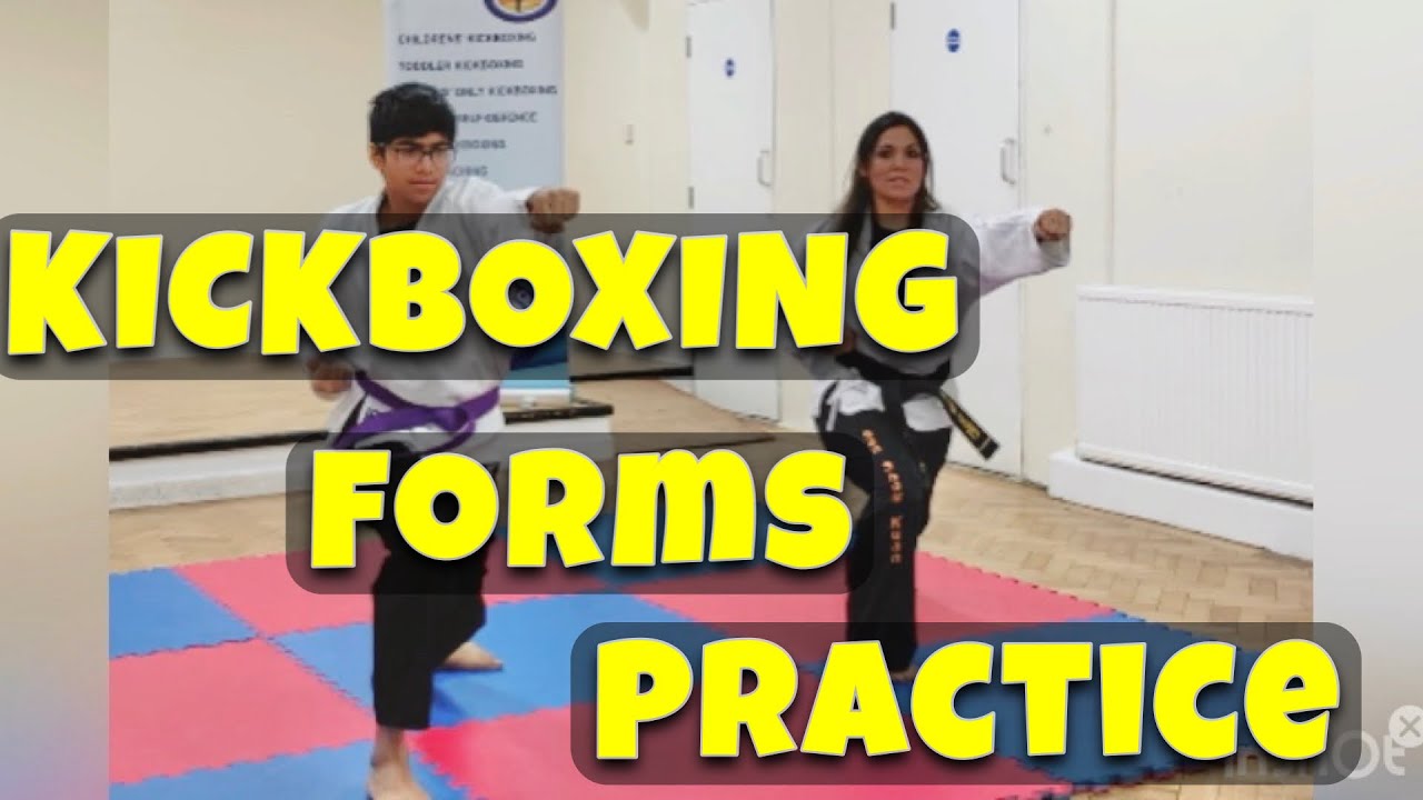 Kickboxing Form Martial Arts / Kickboxing forms Kata practice - YouTube