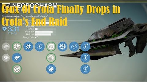 Crux Of Crota Finally Drops in Crota