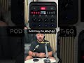 PODTRAK P4 NEXT- EQ OPTIONS