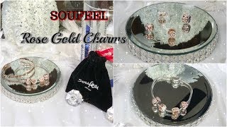 BOUJEE ON A BUDGET SOUFEEL ROSE GOLD CHARMS | JEWELRY HAUL